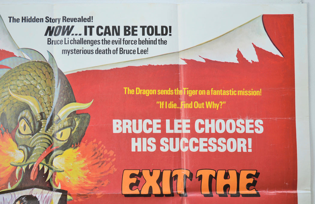 EXIT THE DRAGON ENTER THE TIGER (Top Right) Cinema Quad Movie Poster 