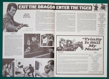 Exit The Dragon Enter The Tiger - Press Book - Inside