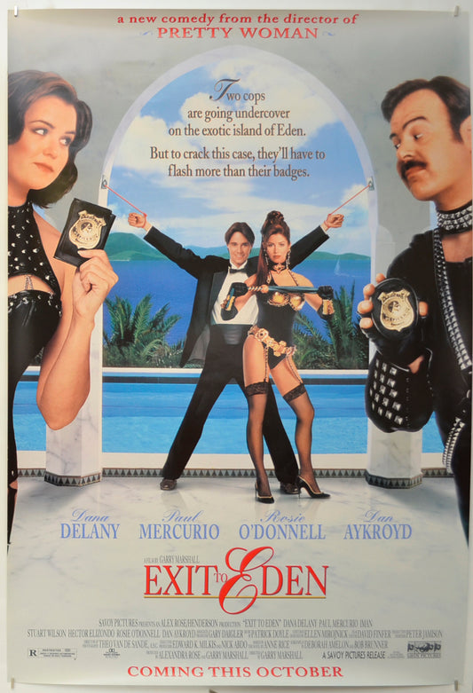 Exit To Eden (Teaser / Advance Version)  Original One Sheet Poster - Film Poster - Movie Poster