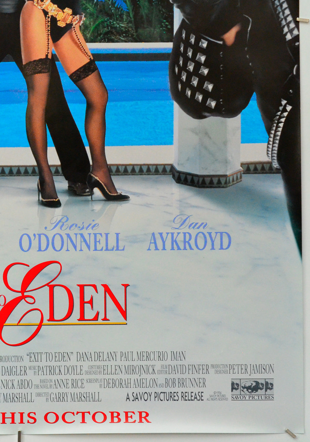 Exit To Eden (Bottom Right) Cinema One Sheet Movie Poster 