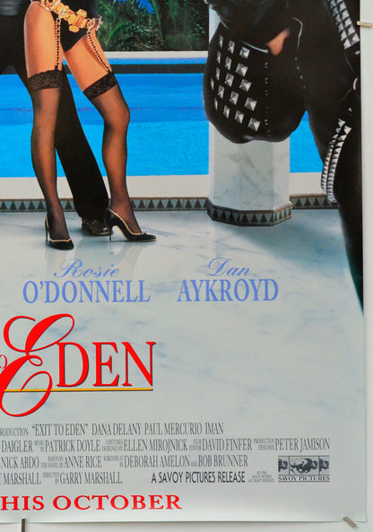 Exit To Eden (Bottom Right) Cinema One Sheet Movie Poster 