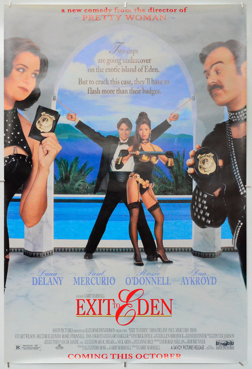 Exit To Eden - Original One Sheet Poster - Film Poster - Movie Poster 
