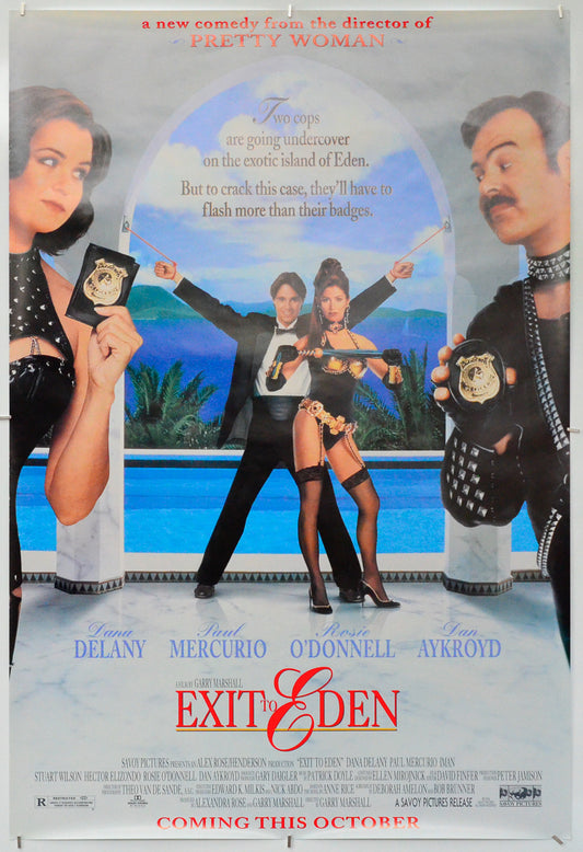 Exit To Eden - Original One Sheet Poster - Film Poster - Movie Poster 