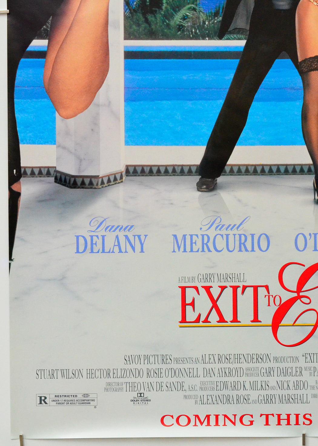 Exit To Eden (Bottom Left) Cinema One Sheet Movie Poster 