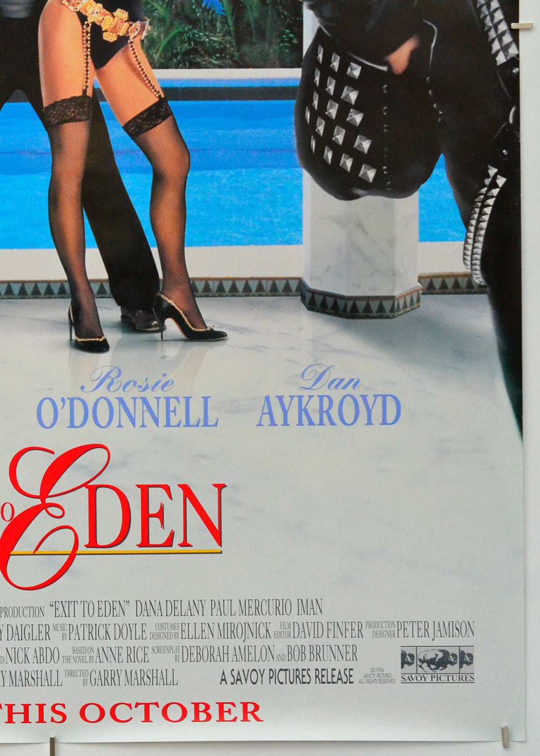 Exit To Eden (Bottom Right) Cinema One Sheet Movie Poster 