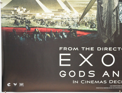 EXODUS : GODS AND KINGS (Bottom Left) Cinema Quad Movie Poster 