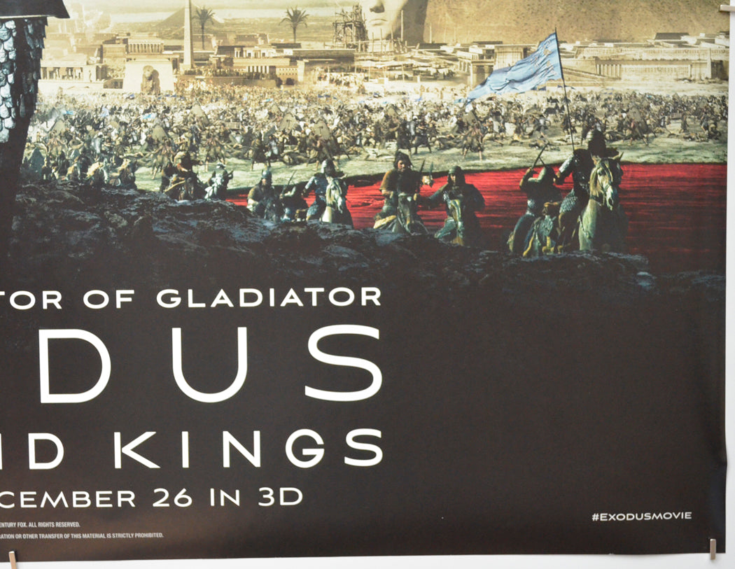 EXODUS : GODS AND KINGS (Bottom Right) Cinema Quad Movie Poster 