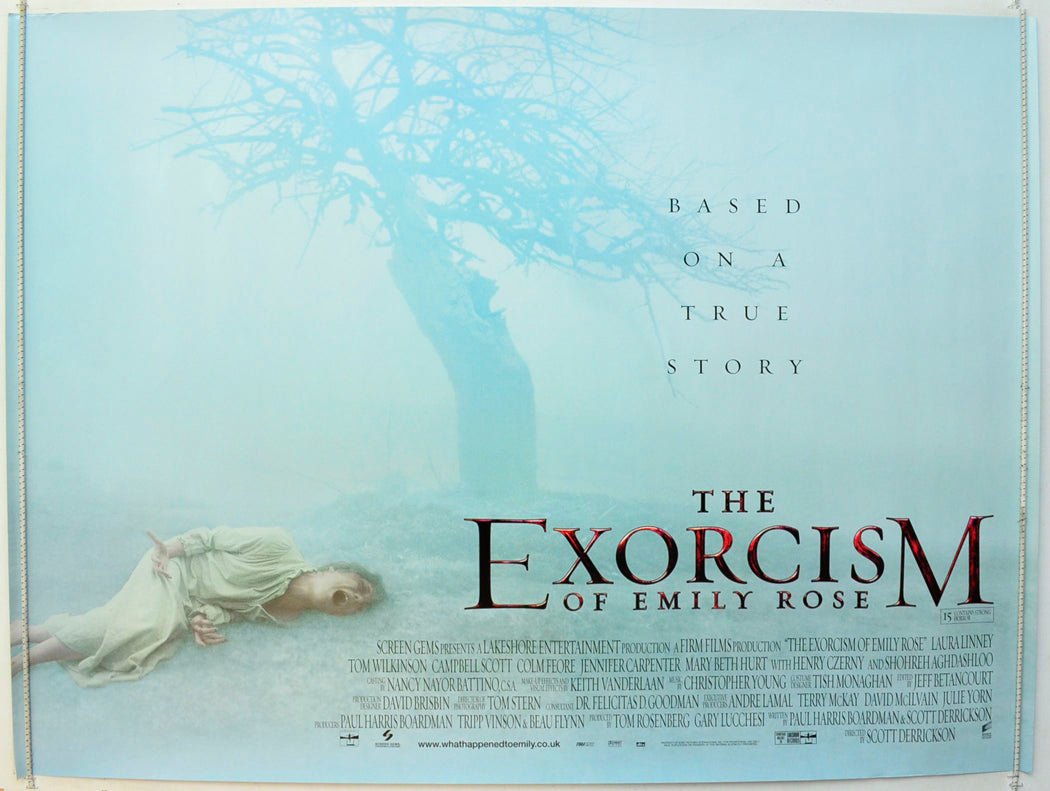 The Exorcism Of Emily Rose  Original British Quad Poster - Film Poster - Movie Poster