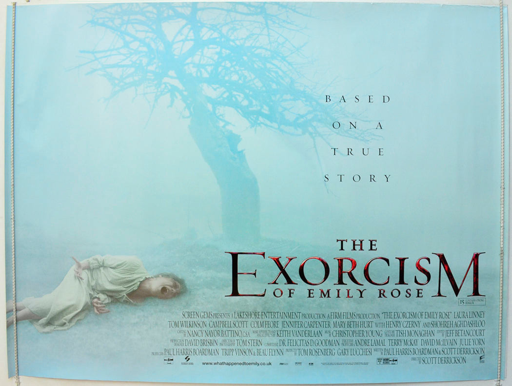 The Exorcism Of Emily Rose  Original British Quad Poster - Film Poster - Movie Poster