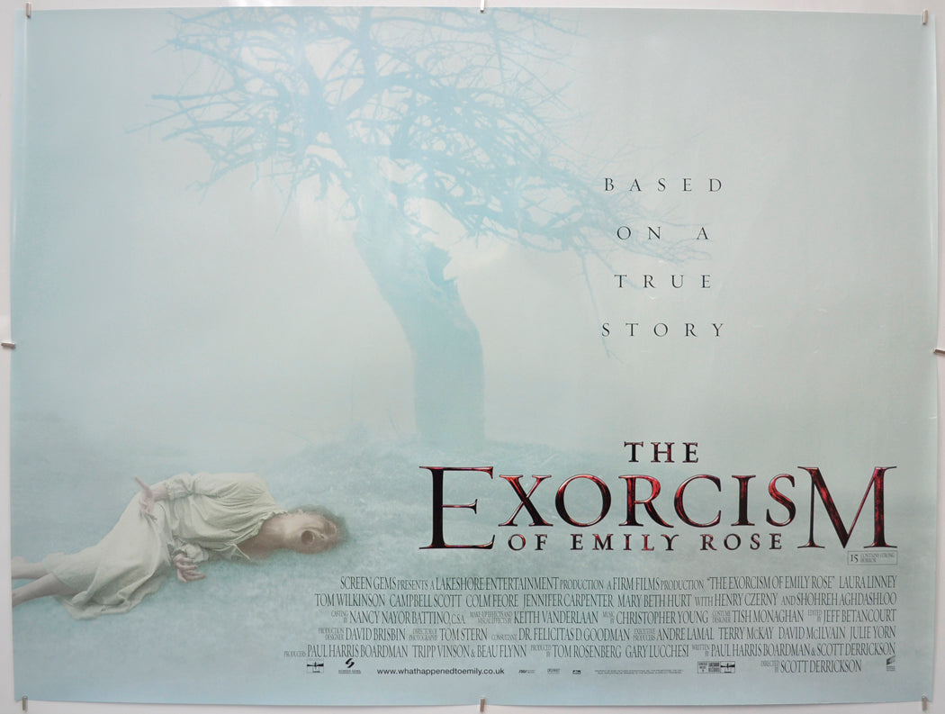 The Exorcism Of Emily Rose - Original Quad Poster - Film Poster - Movie Poster