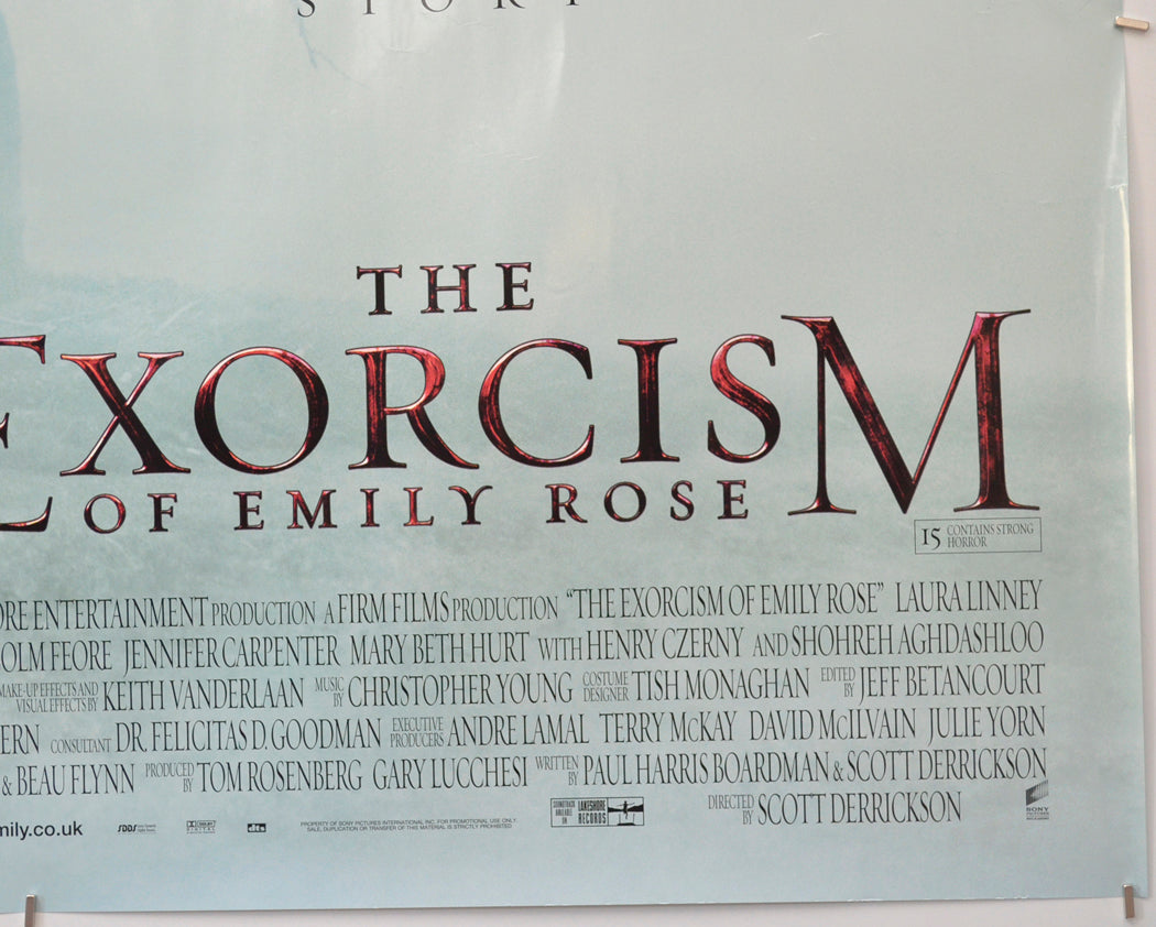 THE EXORCISM OF EMILY ROSE (Bottom Right) Cinema Quad Movie Poster 