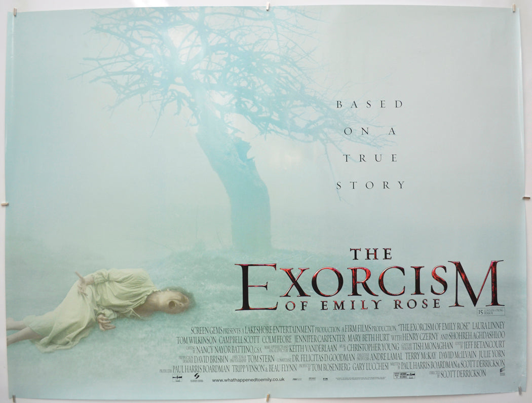 The Exorcism Of Emily Rose Original Quad Poster - Film Poster - Movie Poster