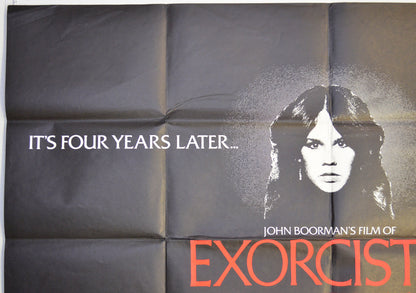 EXORCIST II : THE HERETIC (Top Left) Cinema Quad Movie Poster 