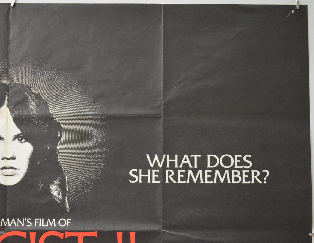 EXORCIST II : THE HERETIC (Top Right) Cinema Quad Movie Poster 