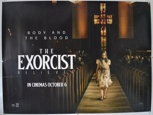 The Exorcist: Believer (Teaser / Advance Version) Original Quad Poster - Film Poster - Movie Poster