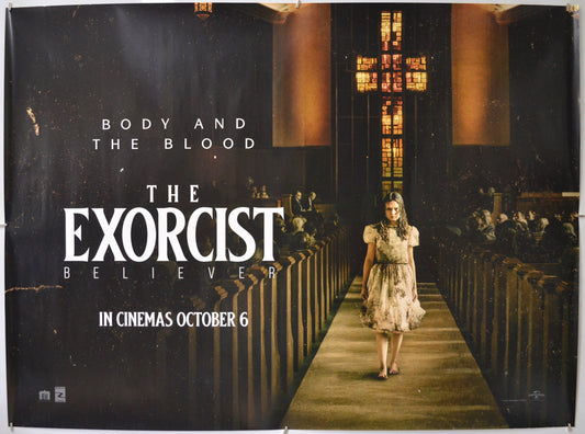 The Exorcist: Believer (Teaser / Advance Version) Original Quad Poster - Film Poster - Movie Poster 