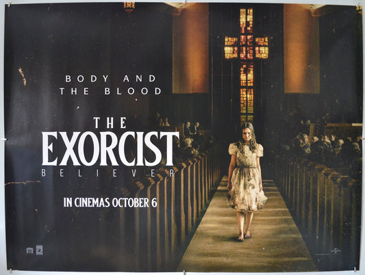 The Exorcist: Believer (Teaser / Advance Version) Original Quad Poster - Film Poster - Movie Poster