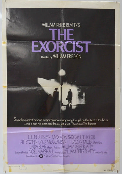 The Exorcist Original One Sheet Poster - Film Poster - Movie Poster