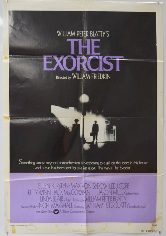 The Exorcist Original One Sheet Poster - Film Poster - Movie Poster