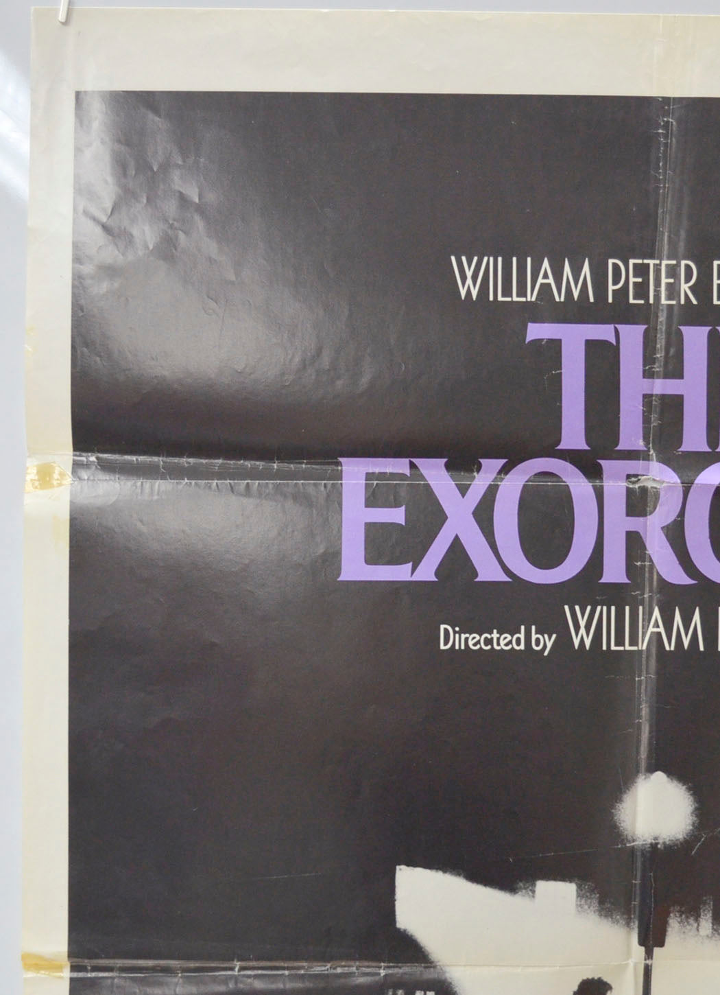 THE EXORCIST (Top Left) Cinema One Sheet Movie Poster 