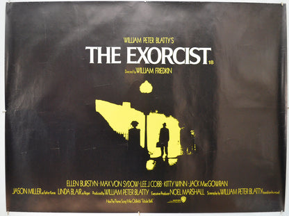 The Exorcist (1990 re-release)  Original Quad Poster - Film Poster - Movie Poster