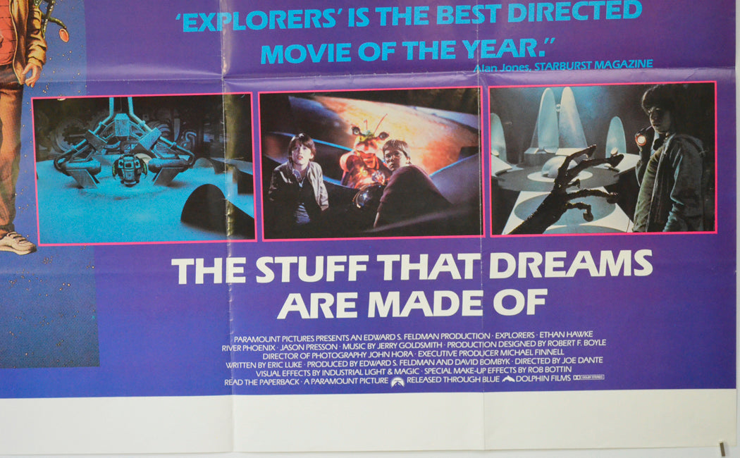 EXPLORERS (Bottom Right) Cinema Quad Movie Poster 