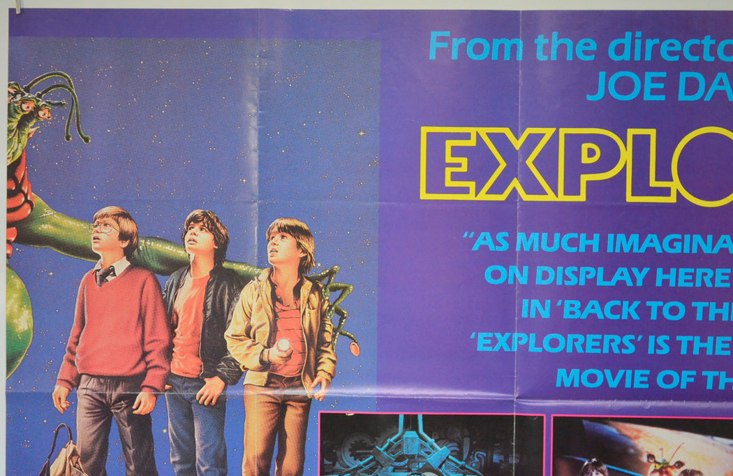 EXPLORERS (Top Left) Cinema Quad Movie Poster 