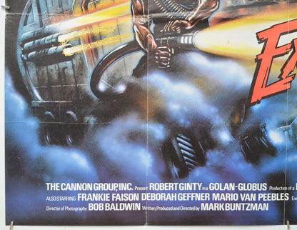 EXTERMINATOR 2 (Bottom Left) Cinema Quad Movie Poster 