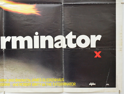 THE EXTERMINATOR (Bottom Right) Cinema Quad Movie Poster 