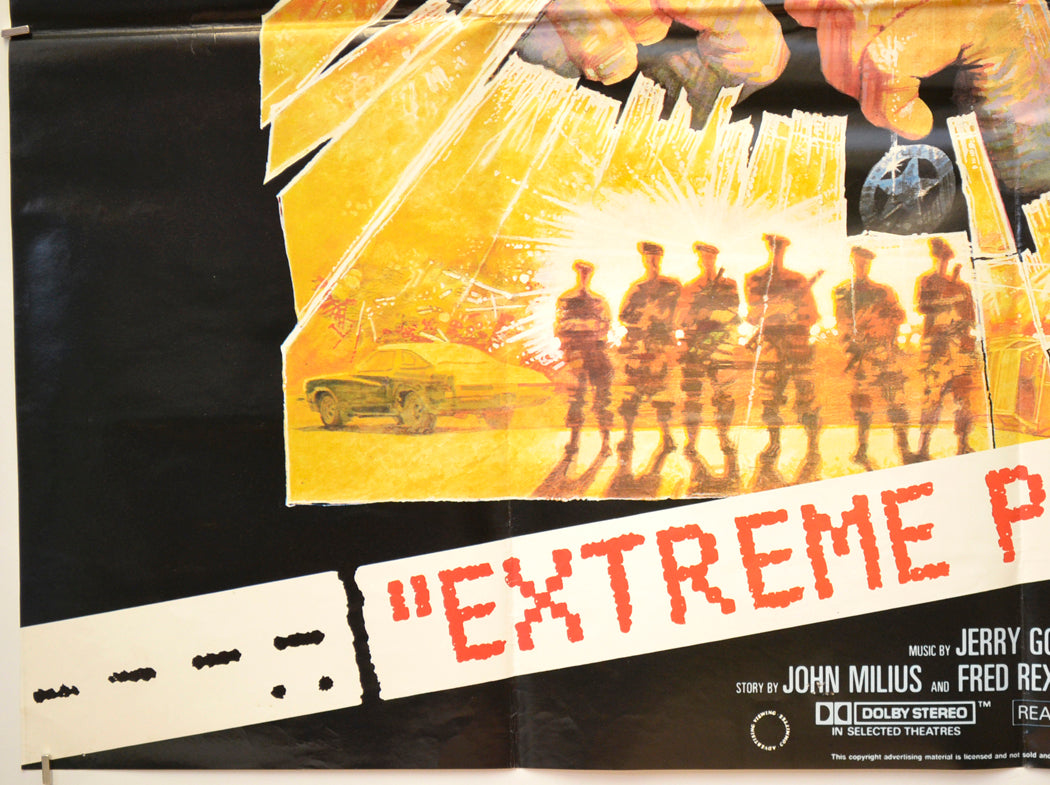 EXTREME PREJUDICE (Bottom Left) Cinema Quad Movie Poster 