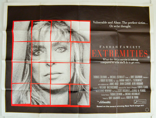 Extremities Original British Quad Poster - Film Poster - Movie Poster 