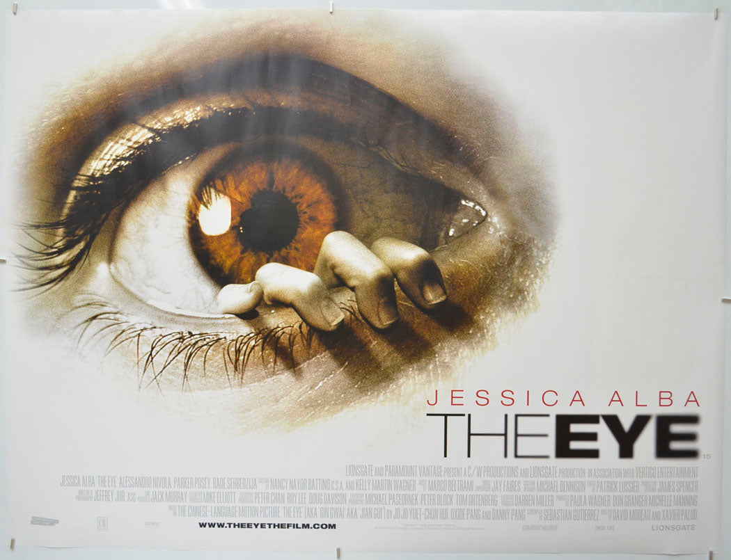 The Eye Original Quad Poster - Film Poster - Movie Poster