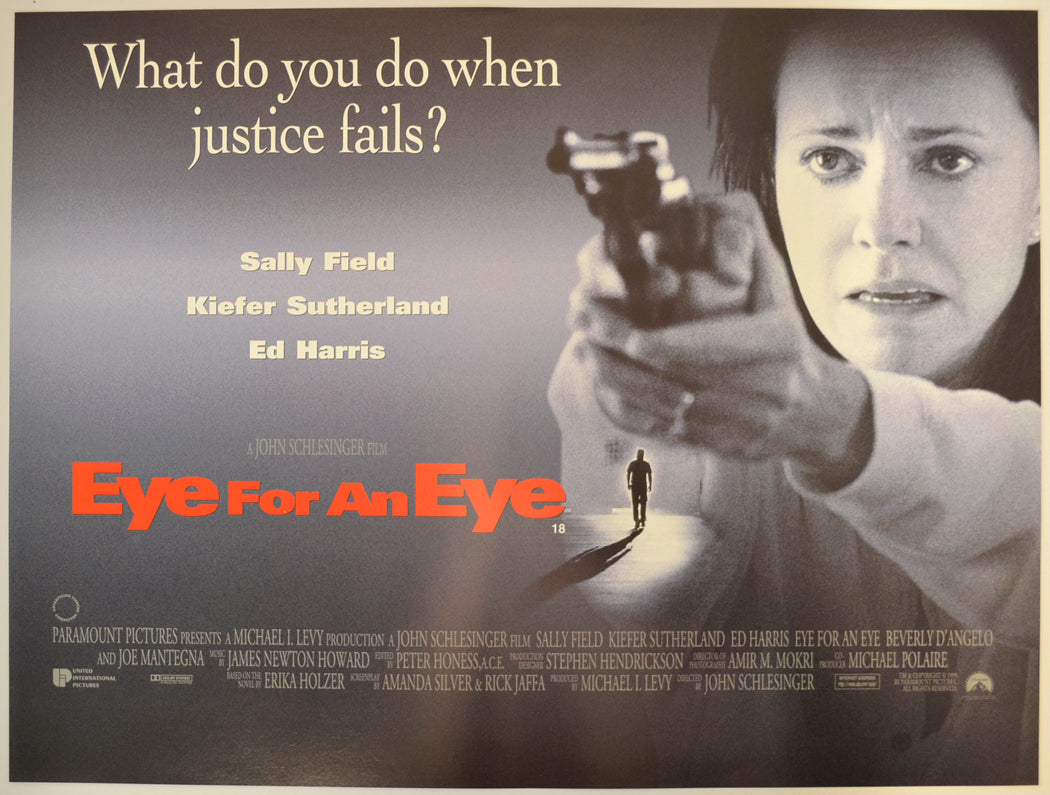 Eye For An Eye Original Mini Quad Poster - Film Poster - Movie Poster