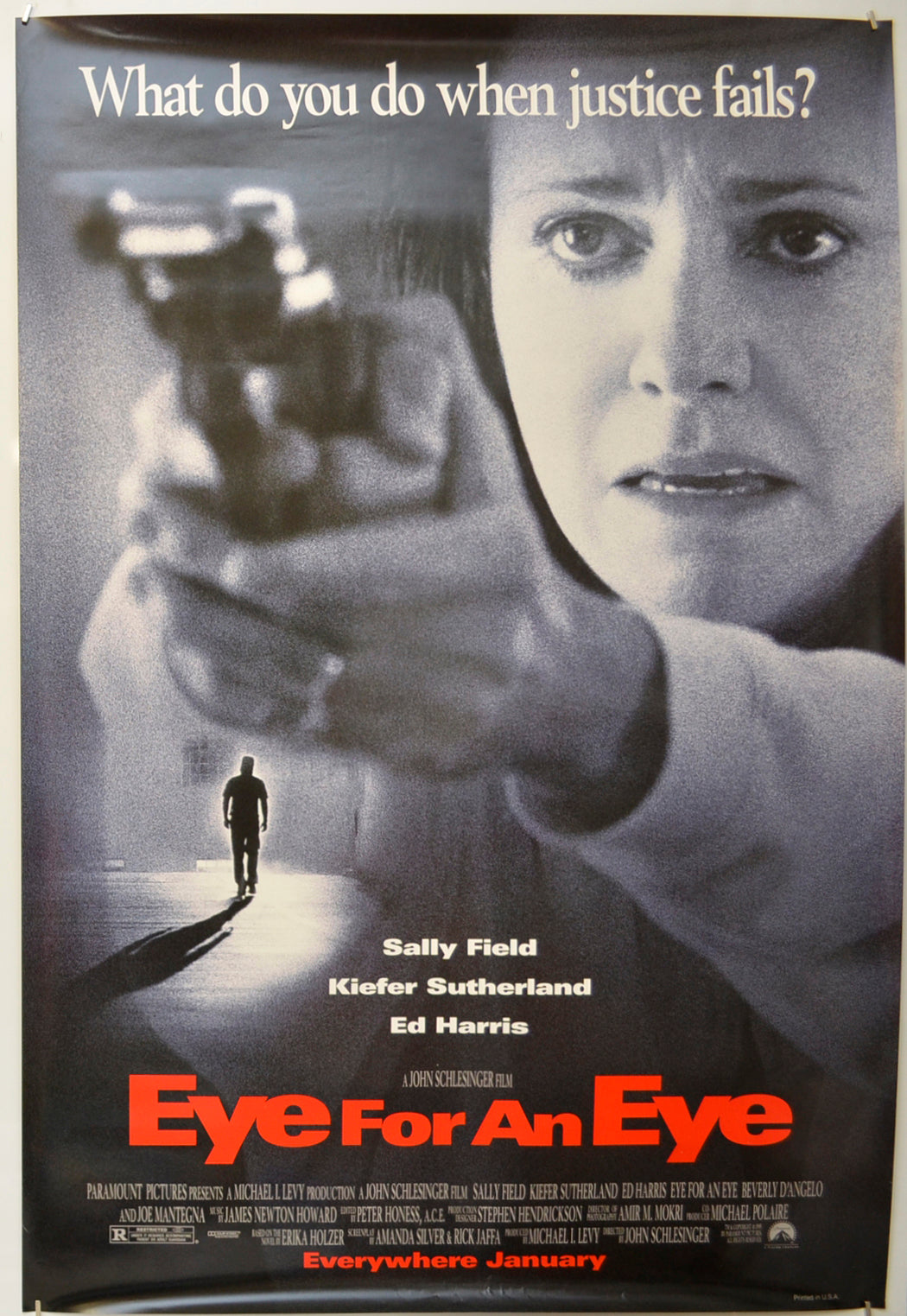 Eye For An Eye Original One Sheet Poster - Film Poster - Movie Poster