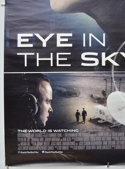 EYE IN THE SKY (Bottom Left) Cinema One Sheet Movie Poster 