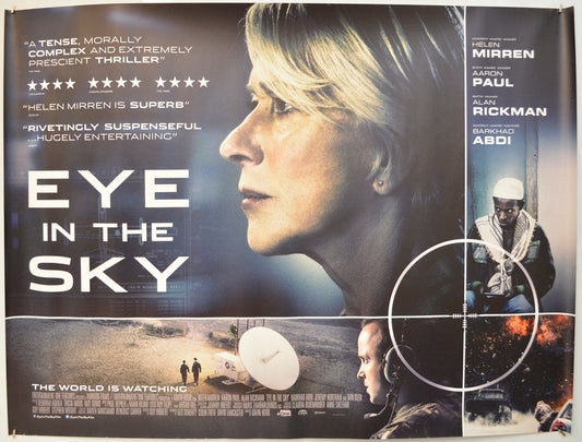 Eye In The Sky  Original Quad Poster - Film Poster - Movie Poster