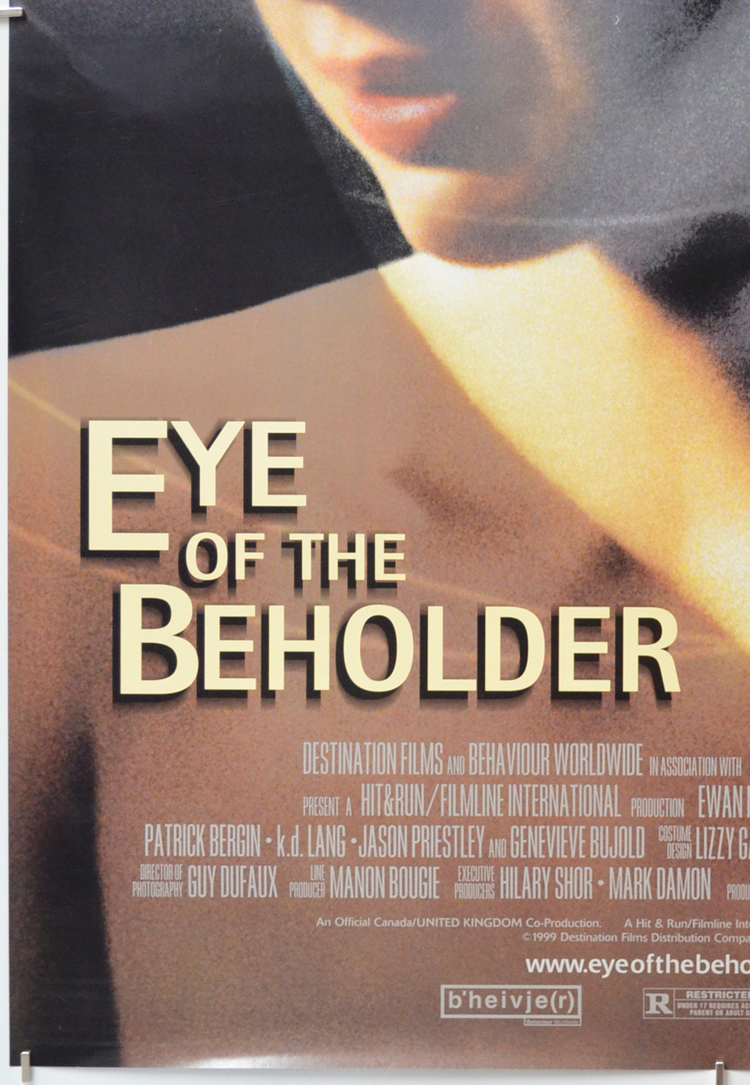 EYE OF THE BEHOLDER (Bottom Left) Cinema One Sheet Movie Poster 