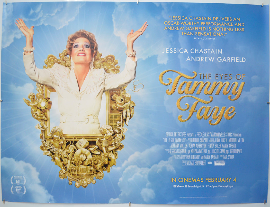 The Eyes Of Tammy Faye  - Original Quad Poster - Film Poster - Movie Poster