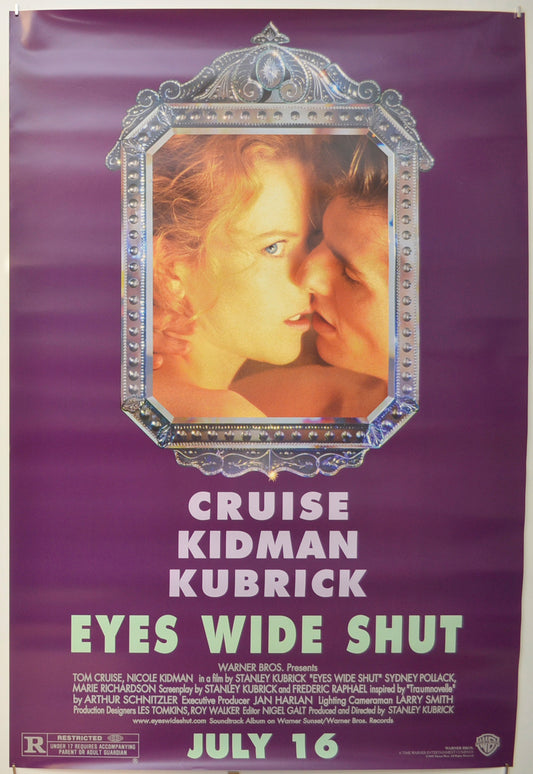 Eyes Wide Shut Original One Sheet Poster - Film Poster - Movie Poster  