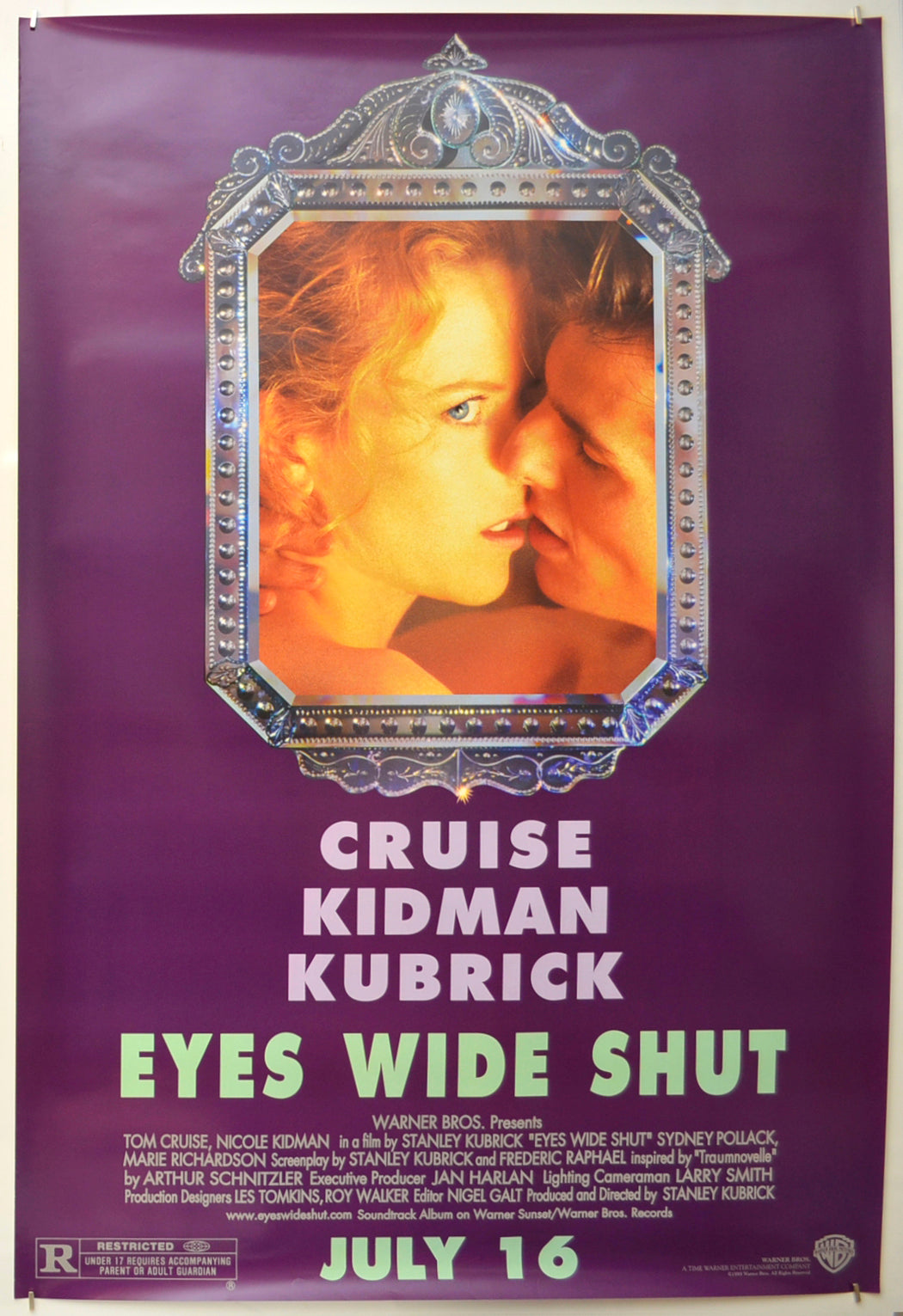 Eyes Wide Shut Original One Sheet Poster - Film Poster - Movie Poster - Cinema Poster