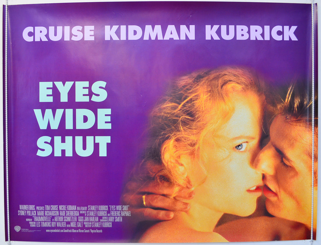 Eyes Wide Shut  Original British Quad Poster - Film Poster - Movie Poster 