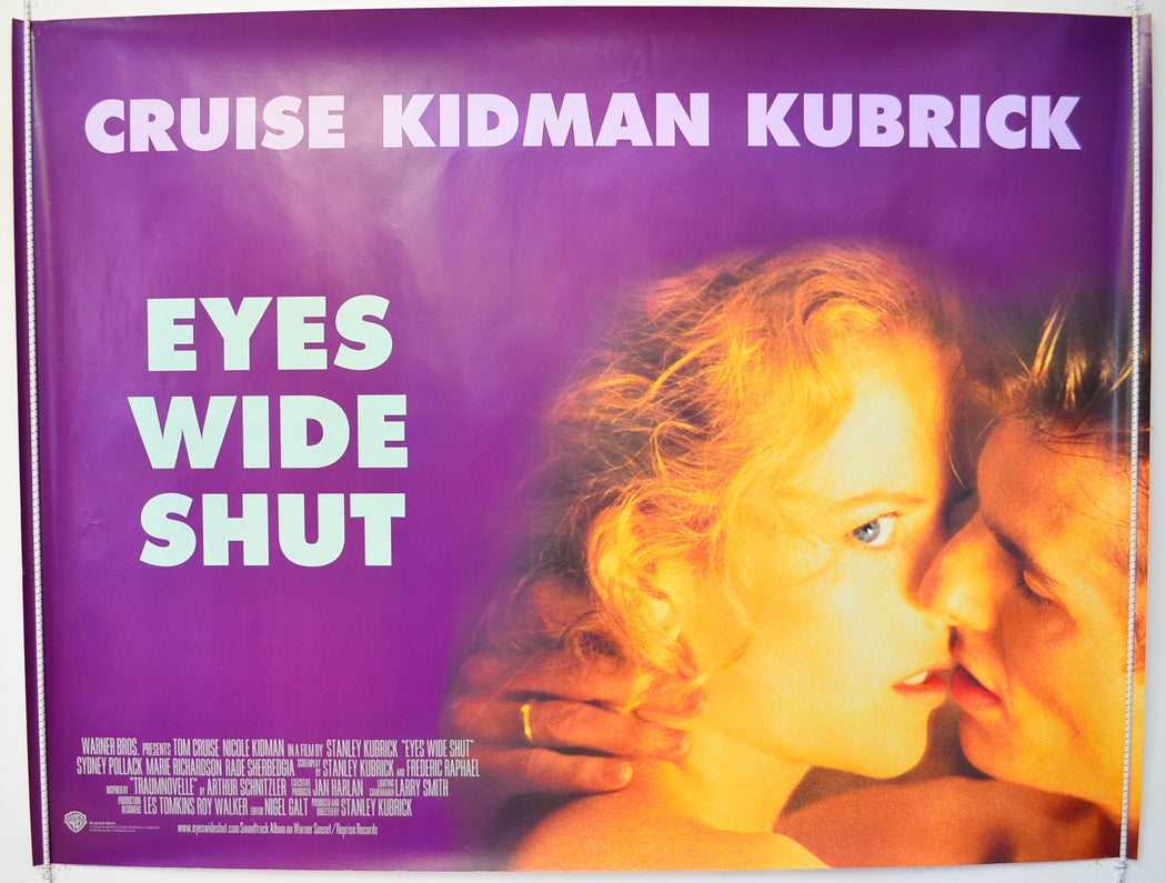 Eyes Wide Shut  Original British Quad Poster - Film Poster - Movie Poster 