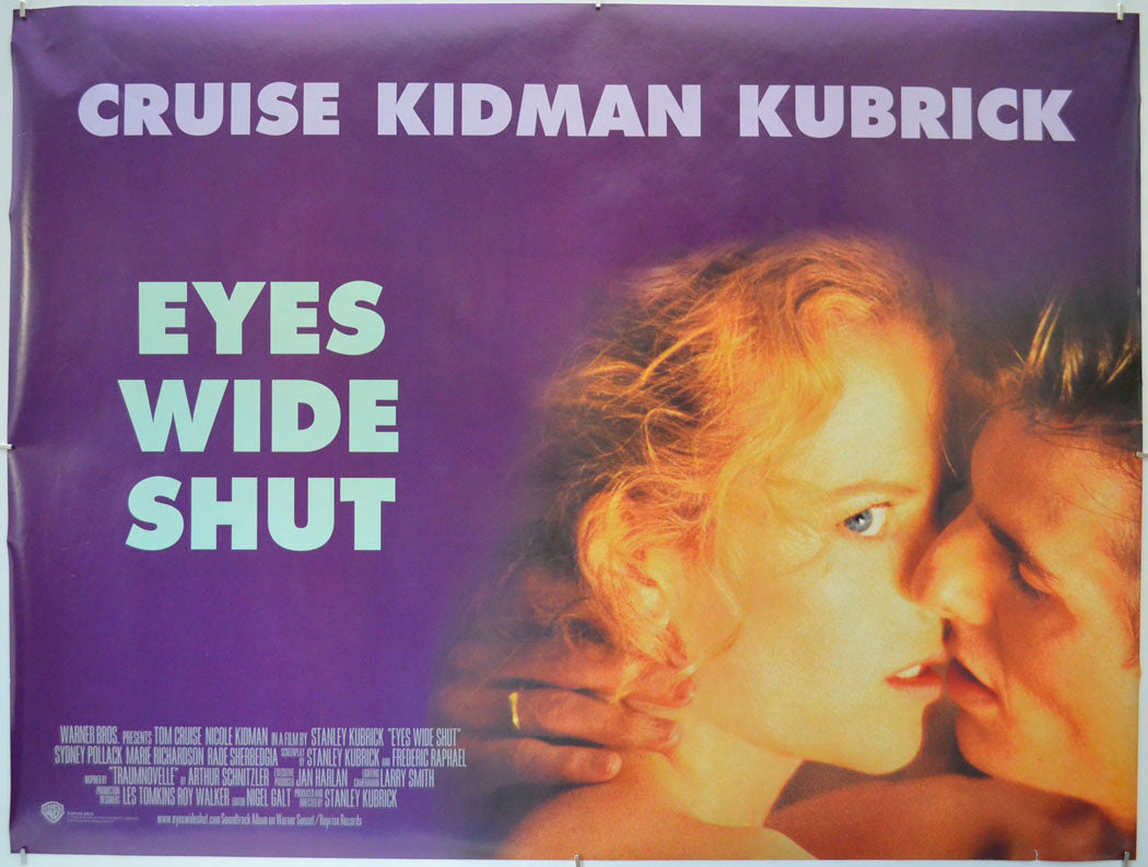 Eyes Wide Shut Original Quad Poster - Film Poster - Movie Poster