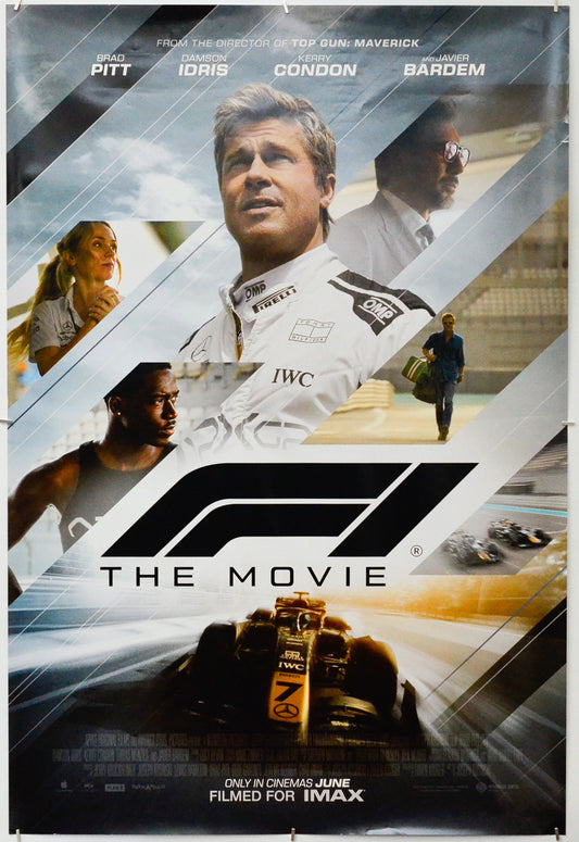 F1 The Movie - Original One Sheet Poster - Film Poster - Movie Poster 