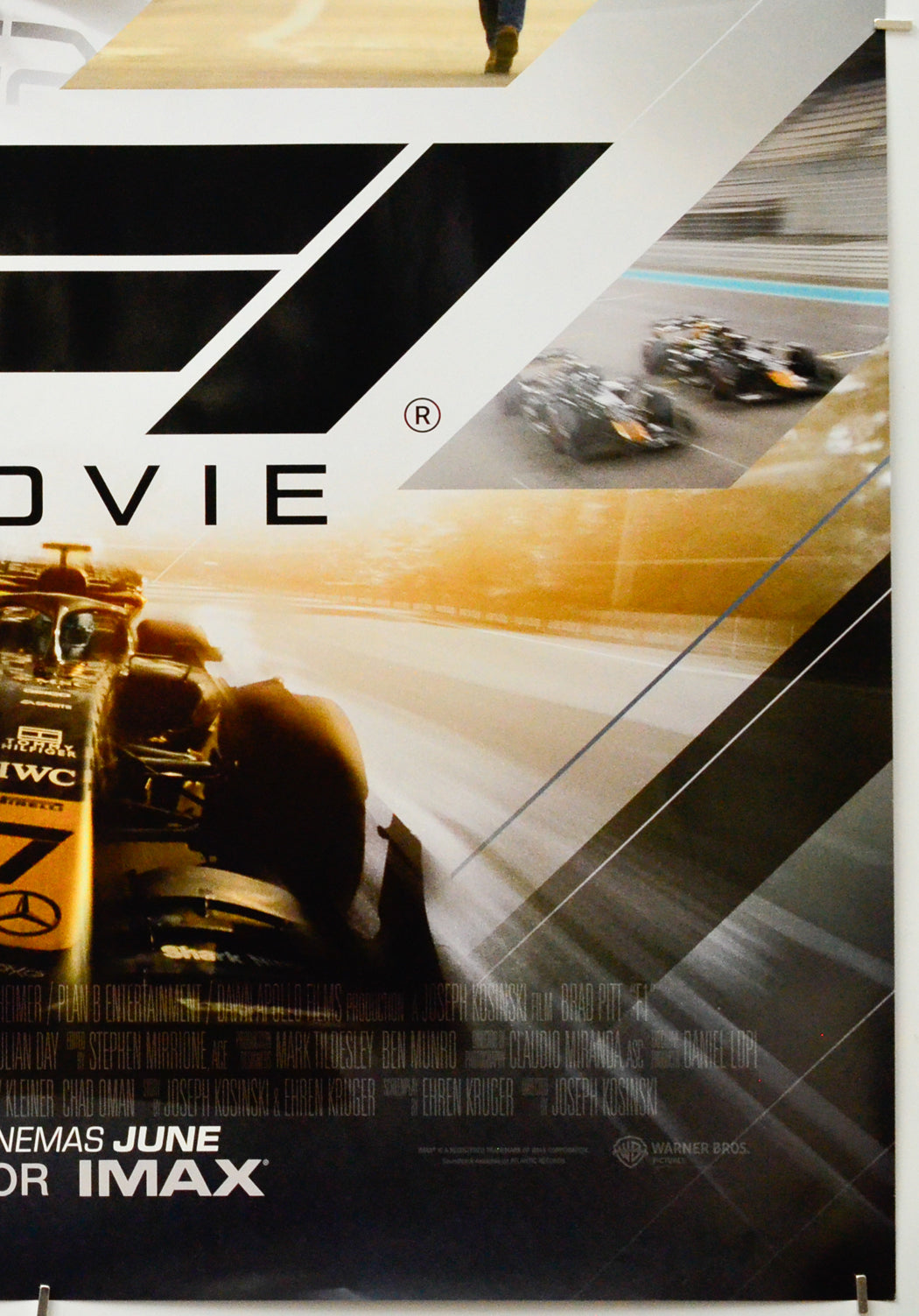 F1 The Movie (Bottom Right) Cinema One Sheet Movie Poster 