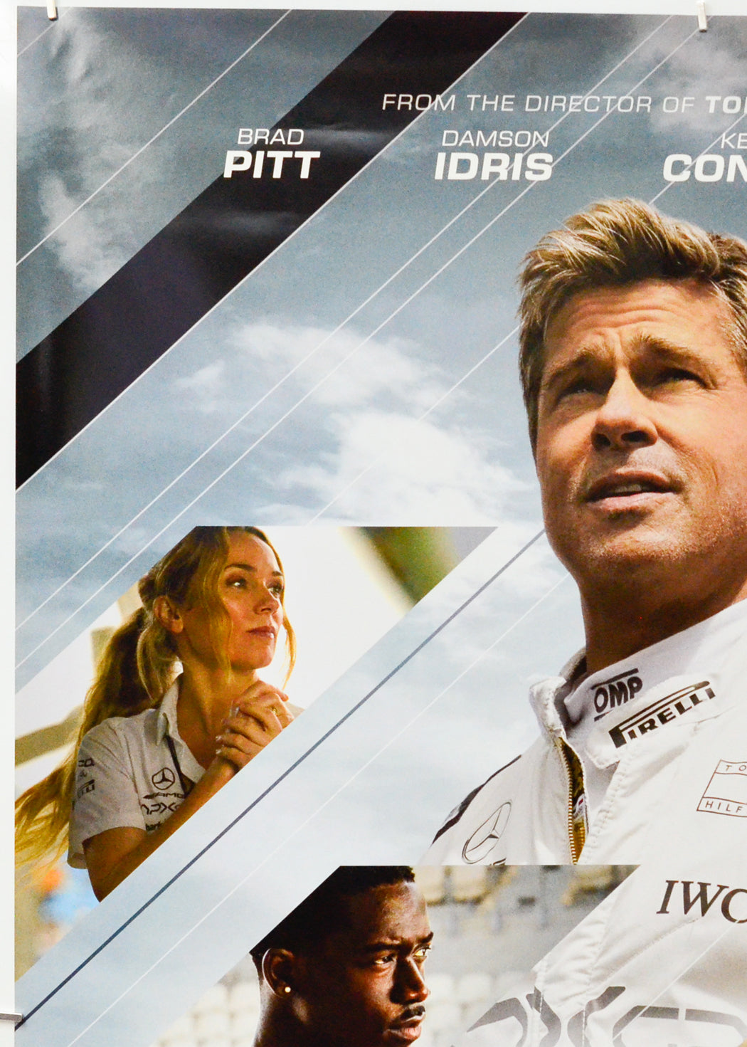 F1 The Movie (Top Left) Cinema One Sheet Movie Poster 
