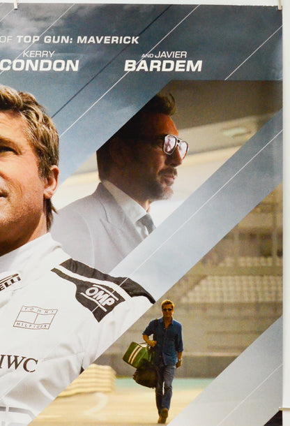 F1 The Movie (Top Right) Cinema One Sheet Movie Poster 
