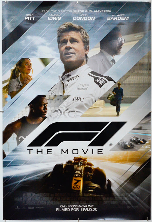 F1 The Movie - Original One Sheet Poster - Film Poster - Movie Poster 