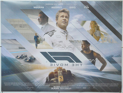 F1 The Movie (Back) Cinema Quad Movie Poster 