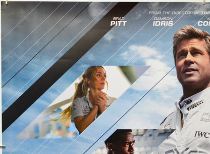 F1 The Movie (Top Left) Cinema Quad Movie Poster 